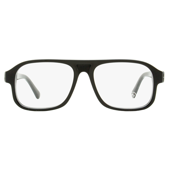 Moncler Rectangular Eyeglasses ML5198 001 Black 54mm - Picture 2 of 2